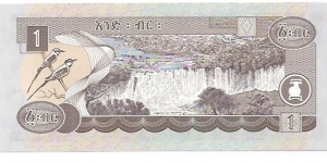 Banknote from Ethiopia