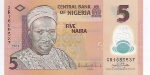 5Naira (POLYMER) Banknote