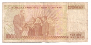 Banknote from Turkey