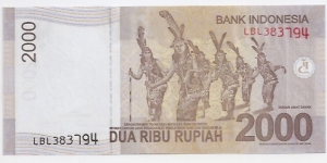 Banknote from Indonesia