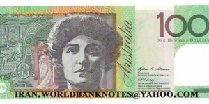 100 Dollar(Currency) (1992&later)(POLYMER) Banknote