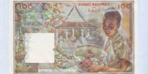 Banknote from Laos