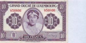  10 Francs Banknote