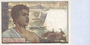 Banknote from Comoros