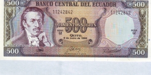  500 Sucres Banknote