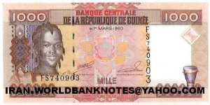 1000 Francs Banknote