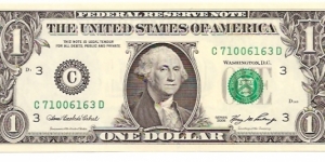 1 Dollar(Currency) Banknote