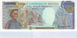  5000 Francs Banknote