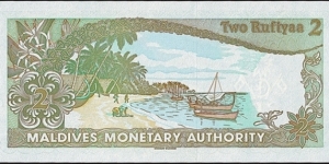 Banknote from Maldives