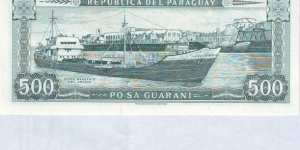 Banknote from Paraguay