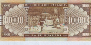 Banknote from Paraguay