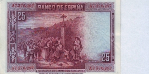 Banknote from Spain