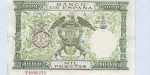 Banknote from Spain