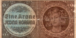 Banknote from Czech Republic