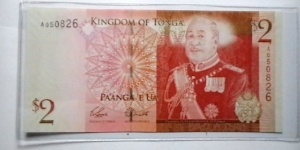 Tonga 2009 2 Pa'anga  Banknote