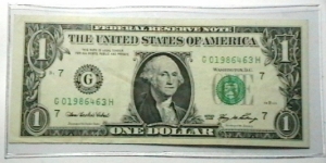 US FRN 2006 1 Dollar G District 1986 in SN  Banknote