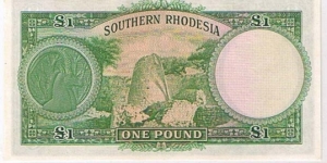 Banknote from Rhodesia