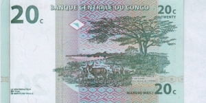 Banknote from Congo