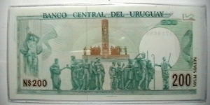 Banknote from Uruguay