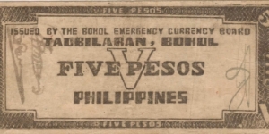 Banknote from Philippines