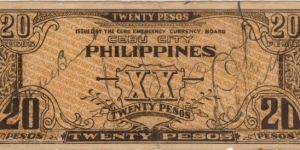 Banknote from Philippines