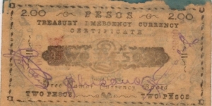 Banknote from Philippines