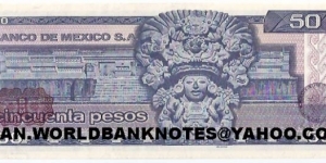 Banknote from Mexico