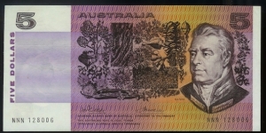 1974 $5 note NNN Solid Prefix in aUNC Banknote