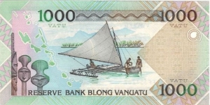 Banknote from Vanuatu