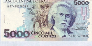 5000 Cruzeiros Banknote