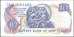 Banknote from New Zealand