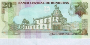 Banknote from Honduras