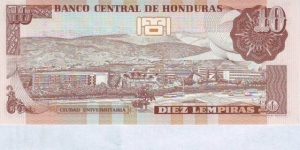 Banknote from Honduras