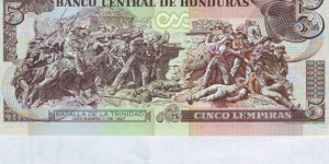 Banknote from Honduras