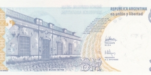 Banknote from Argentina