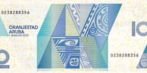 Banknote from Aruba