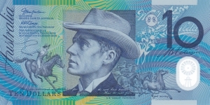 Australia P58c (10 dollars 2006) Polymer Banknote