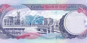 Banknote from Barbados