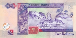 Banknote from Belize