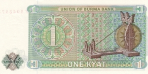 Banknote from Myanmar