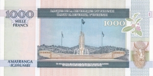 Banknote from Burundi