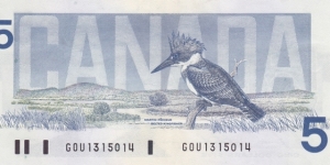 Banknote from Canada