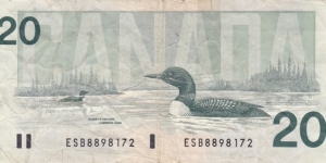 Banknote from Canada