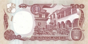 Banknote from Colombia