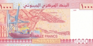 Banknote from Djibouti