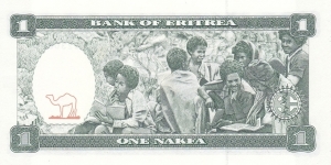 Banknote from Eritrea