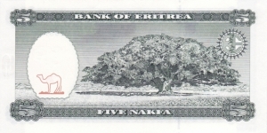 Banknote from Eritrea