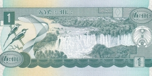 Banknote from Ethiopia