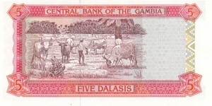 Banknote from Gambia