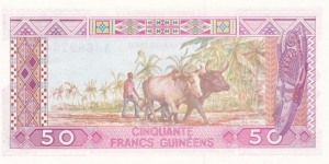 Banknote from Guinea